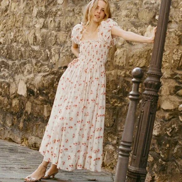 SOLD // Dôen Stanza Dress in Sweet Abelia Size M - Picture 3 of 7